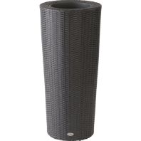 The Master Gardner - Vista Planter Round Resin Wicker with Plastic Liner - 40 Inch The Master Gardner - Vista Planter Round Resin Wicker with Plastic Liner - 40 Inch