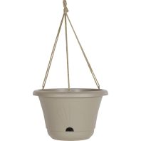 Bloem - Lucca Hanging Basket - Pebble Stone - 13 Inch Bloem - Lucca Hanging Basket - Pebble Stone - 13 Inch