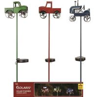 Alpine Corporation - Solar Farm Truck Led Stakes Display - 33 Inch Alpine Corporation - Solar Farm Truck Led Stakes Display - 33 Inch