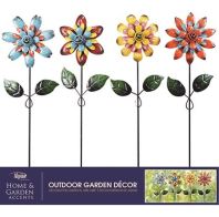 Alpine Corporation - Retro Flower Stake Tray Pack - 17 Inch Alpine Corporation - Retro Flower Stake Tray Pack - 17 Inch