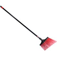 Nexstep Commercial Products - O-Cedar Maxistrong Heavy Duty Angle Broom - Black/Red - Large Nexstep Commercial Products - O-Cedar Maxistrong Heavy Duty Angle Broom - Black/Red - Large