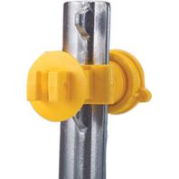 Dare Products Inc-Western Screw-Tight Round Post Insulator-Yellow-25 Pack Dare Products Inc-Western Screw-Tight Round Post Insulator-Yellow-25 Pack
