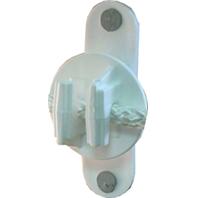 Dare Products Inc-Wood Or Vinyl Post Insulator-White-25 Pack Dare Products Inc-Wood Or Vinyl Post Insulator-White-25 Pack