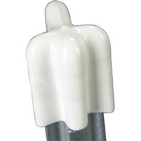 Dare Products Inc-T-Post Vinyl Safety Cap-White-25 Pack Dare Products Inc-T-Post Vinyl Safety Cap-White-25 Pack