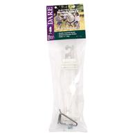 Dare Products Inc-Rub Rgate Electric Fence Gate Handle-White Dare Products Inc-Rub Rgate Electric Fence Gate Handle-White