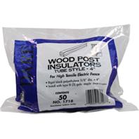 Dare Products Inc-Tube Style Wood Post Insulator-Black-4 Inch Dare Products Inc-Tube Style Wood Post Insulator-Black-4 Inch