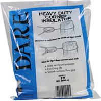Dare Products Inc-Hi-Tensile Corner And End Insulator-White-10 Pack Dare Products Inc-Hi-Tensile Corner And End Insulator-White-10 Pack