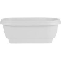 Bloem - Deckrail Planter - White - 12 Inch Bloem - Deckrail Planter - White - 12 Inch