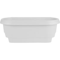 Bloem - Deckrail Planter - White - 24 Inch Bloem - Deckrail Planter - White - 24 Inch