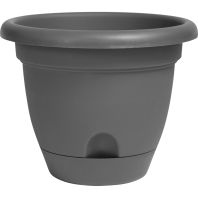Bloem - Lucca Planter - Charcoal - 6 Inch Bloem - Lucca Planter - Charcoal - 6 Inch