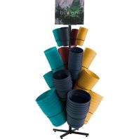 Bloem - Saturn Planter Display - Multi - 5-12 In/144 Pie Bloem - Saturn Planter Display - Multi - 5-12 In/144 Pie