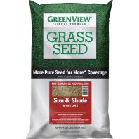 Greenview - Gv Fairway Formula Grass Seed Sun & Shade Mixture - 20 Lb Greenview - Gv Fairway Formula Grass Seed Sun & Shade Mixture - 20 Lb