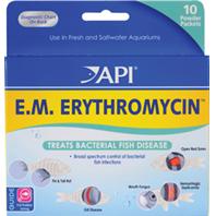 Aquarium Pharmaceuticals - E.M. Erythromycin Powder - 10 Pack Aquarium Pharmaceuticals - E.M. Erythromycin Powder - 10 Pack