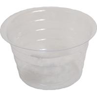 Bond Manufacturing - Plastic Saucer-Clear-4 Inch Bond Manufacturing - Plastic Saucer-Clear-4 Inch