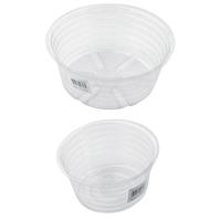 Bond Manufacturing - Deep Plastic Saucer-Clear-4 Inch Bond Manufacturing - Deep Plastic Saucer-Clear-4 Inch