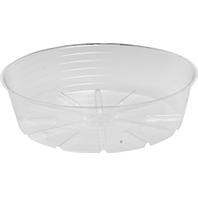 Bond Manufacturing - Deep Plastic Saucer-Clear-14 Inch Bond Manufacturing - Deep Plastic Saucer-Clear-14 Inch