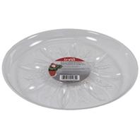 Bond Manufacturing - Heavy Duty Plastic Saucer-Clear-12 Inch Bond Manufacturing - Heavy Duty Plastic Saucer-Clear-12 Inch