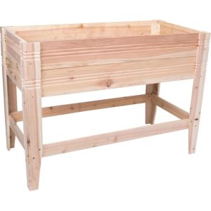 Bond Mfg - Raised Planter Box Cedar - Natural Bond Mfg - Raised Planter Box Cedar - Natural