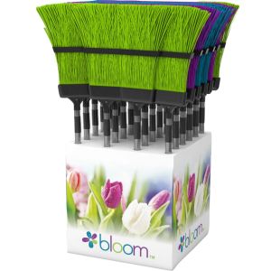 Bond Mfg - Bloom Aluminum Telescopic Broom - Assorted - 40-57 Inch Bond Mfg - Bloom Aluminum Telescopic Broom - Assorted - 40-57 Inch