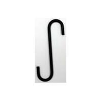 Hookery - S Hook - Black - 6 Inch Hookery - S Hook - Black - 6 Inch