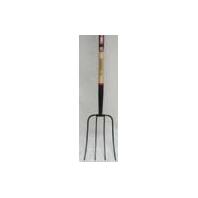 Truper Tools -Tru Pro 4 Tine Manure Fork Long Handle - Steel/Wood - 54 Inch Truper Tools -Tru Pro 4 Tine Manure Fork Long Handle - Steel/Wood - 54 Inch