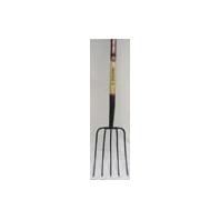 Truper Tools - Tru Pro 5 Tine Manure Fork Long Handle - Steel/Wood - 54 Inch Truper Tools - Tru Pro 5 Tine Manure Fork Long Handle - Steel/Wood - 54 Inch