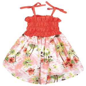Casual Canine - Hawaiian Breeze Sundress - Small/Medium - Orange Casual Canine - Hawaiian Breeze Sundress - Small/Medium - Orange
