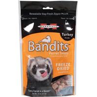 Marshall Pet - Bandits Freeze Dried Ferret Treats - Turkey - .75 oz Marshall Pet - Bandits Freeze Dried Ferret Treats - Turkey - .75 oz